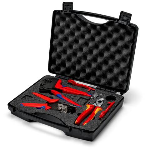 Tool Case for Photovoltaics For solar cable connectors MC4® 7
