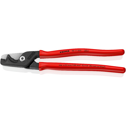 Draper 59771 Knipex - Cesoie Da Elettricista Professionali Con Lame In Acciaio Inox, Multicolore 15 Mm - Custodia Da Cintura Inclusa