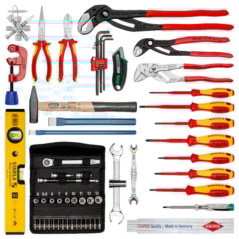 KNIPEX L-BOXX® サニタリー(配管工用) 52パーツ | 00 21 19 LB S