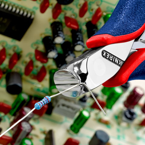 Electronics End Cutting Nipper | KNIPEX