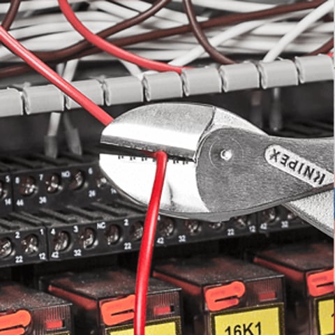 KNIPEX X-Cut® Kompakt-Seitenschneider Hochübersetzt | 73 05 160