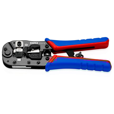 Crimping Pliers for RJ45 Western plugs | KNIPEX Crimping Pliers for RJ45 Western plugs | KNIPEX