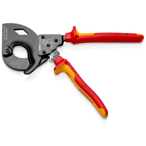 Kabelschneider (Ratschenprinzip) Für stahlarmierte Kabel (SWA-Kabel) | 95 36 315 A