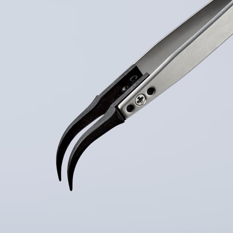 Tweezers with exchangeable tips ESD | KNIPEX