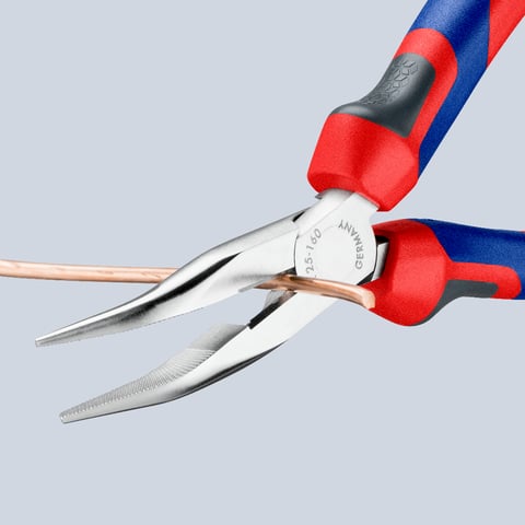 カッター付き平丸型プライヤー （ラジオペンチ） | KNIPEX