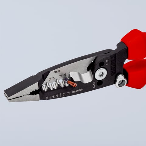 KNIPEX WireStripper Multifunktions-Elektrikerzangen Amerikanisches Modell | 13 72 8