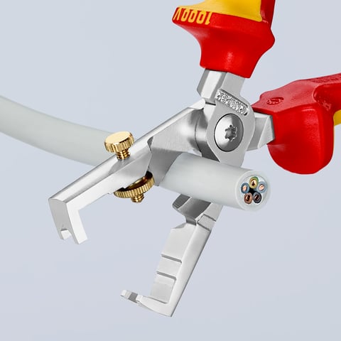 KNIPEX StriX® ケーブルばさみ付きワイヤストリッパー | KNIPEX