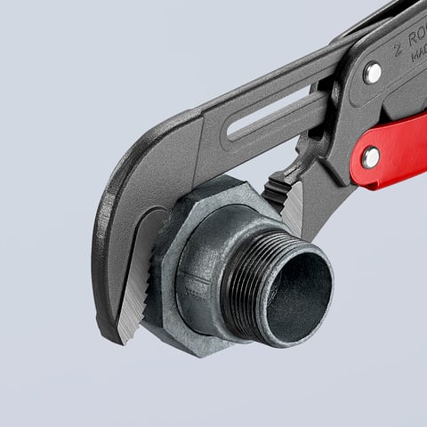 パイプレンチ S 型（くわえ部） クイック調整付き | KNIPEX