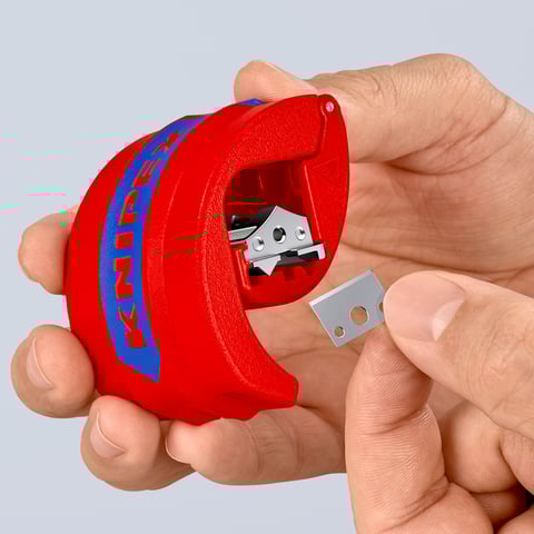 KNIPEX BiX® Schneider für Kunststoffrohre und Dichthülsen | 90 22 10 BK