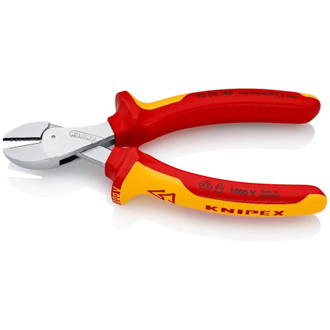 KNIPEX X-Cut® Compact Diagonal Cutter High lever transmission | KNIPEX