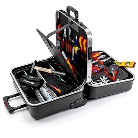 ツールケース「BIG Twin Move」エレクトロ（電工用） 63パーツ