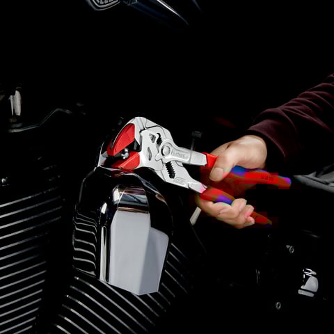 Pinza Chiave Knipex 250 Mm - Cromata, Bicomponente, Per Serraggio Senza Gioco - Foto 9