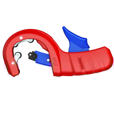 KNIPEX DP50 Tagliatubi per tubi di drenaggio in plastica a parete sottile | 90 23 01 BK