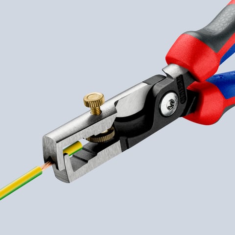 KNIPEX StriX® Insulation strippers with cable shears | 13 62 180