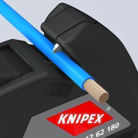 KNIPEX ComStrip Automatische Abisolierzange | 12 62 180