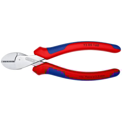 KNIPEX X-Cut® Kompakt-Seitenschneider Hochübersetzt | 73 05 160
