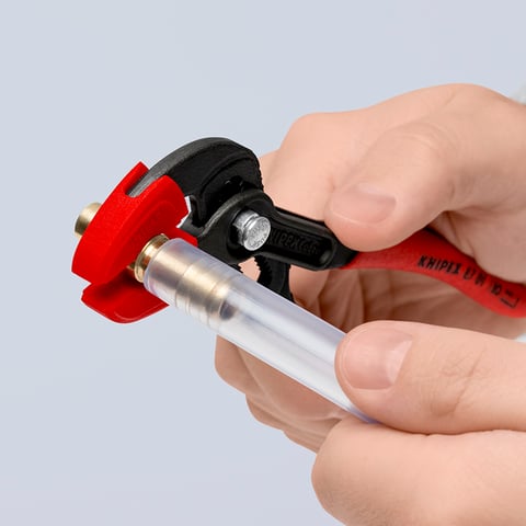 87 03 300 - KNIPEX Pinza Regolabile Di Nuova Generazione Per Tubi E - Foto 7