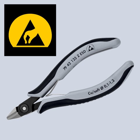 Precision Electronics Side Cutter ESD | 79 42 125 Z ESD