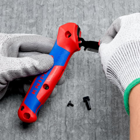 ストリッピングナイフ ガイドシュー付き | KNIPEX