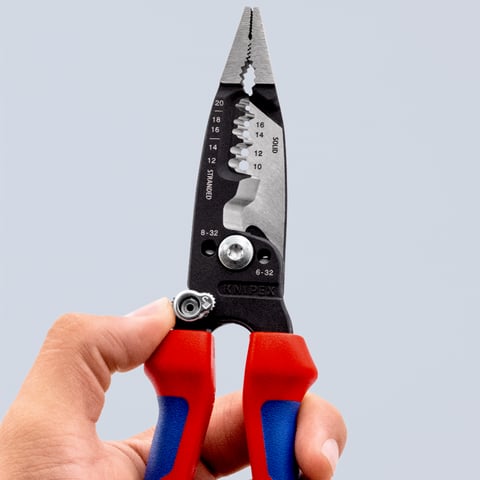 KNIPEX WireStripper Multifunktions-Elektrikerzangen Amerikanisches Modell | 13 72 8