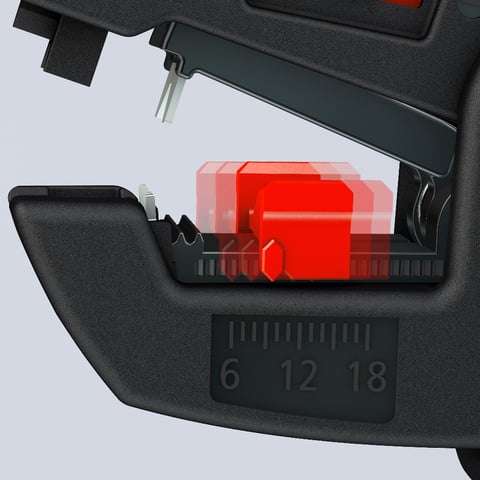 KNIPEX ComStrip Automatische Abisolierzange | 12 62 180