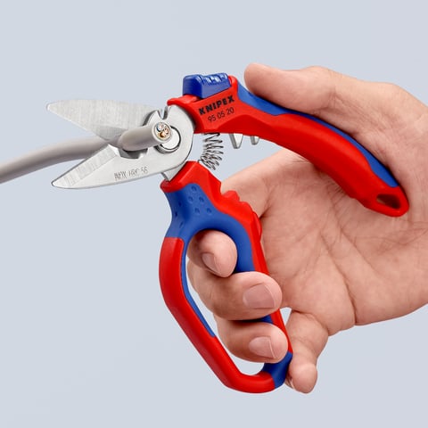 Gewinkelte Elektrikerschere | 95 05 20 SB