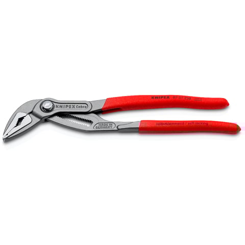 KNIPEX Cobra® ES 超スリム・ウォーターポンププライヤー | KNIPEX