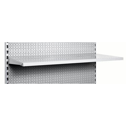 Regalboden für Lochplattenwand Ohne Zangen 1250 mm | 00 19 30 V11