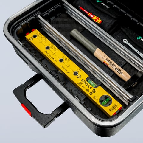 Verktøykoffert "BIG Twin Move" elektro 63-deler | 00 21 41