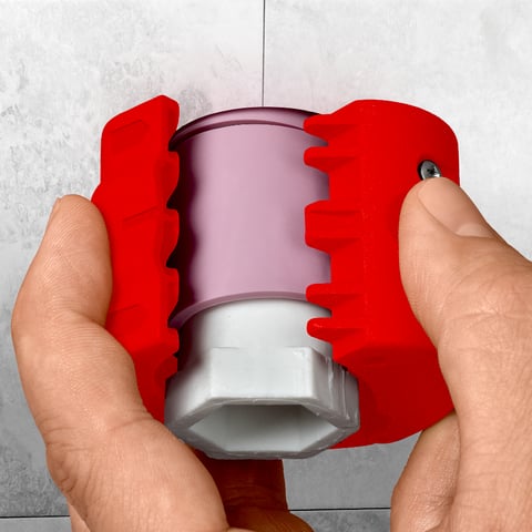 KNIPEX BiX® Schneider für Kunststoffrohre und Dichthülsen | 90 22 10 BK
