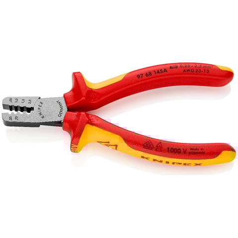 Crimping Pliers for wire ferrules | 97 68 145 A