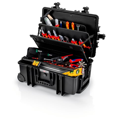 １１２３ Cutie de scule „Robust45 Move” – instalații electrice 66 bucăți