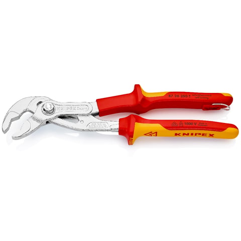 KNIPEX Cobra® VDE High-Tech Water Pump Pliers, insulated | KNIPEX