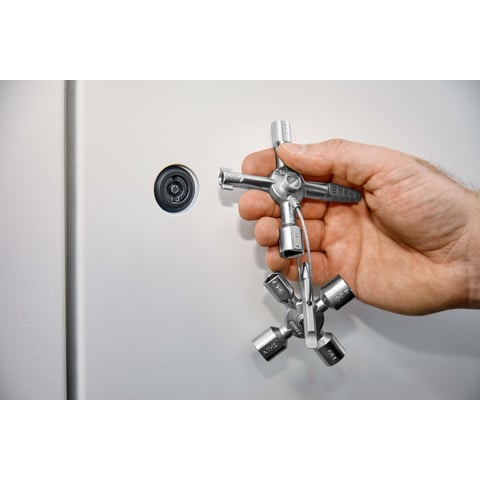 KNIPEX TwinKey® Control Cabinet Key | 00 11 01