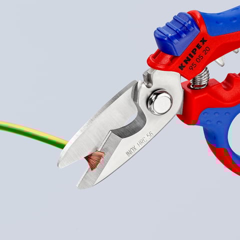 Gewinkelte Elektrikerschere | 95 05 20 SB