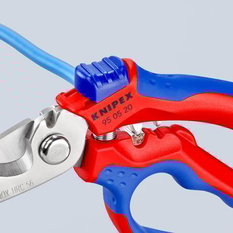 Angled Electricians' Shears | KNIPEX