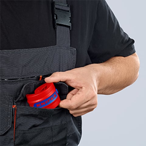 KNIPEX BiX® Schneider für Kunststoffrohre und Dichthülsen | 90 22 10 BK