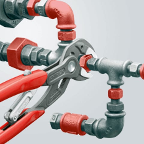 KNIPEX SmartGrip® Wasserpumpenzange mit automatischer Einstellung | 85 01 250