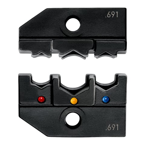 Knipex 97 49 05 Matrices De Sertissage 4,8/6,3 Mm Pour Connecteurs