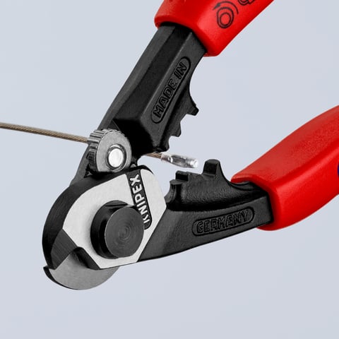 ワイヤーロープカッター（ハサミ式） 鍛造品 | KNIPEX