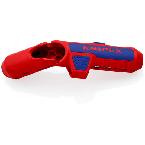 KNIPEX ErgoStrip® Universal-Abmantelungswerkzeug Für Linkshänder | 16 95 02 SB