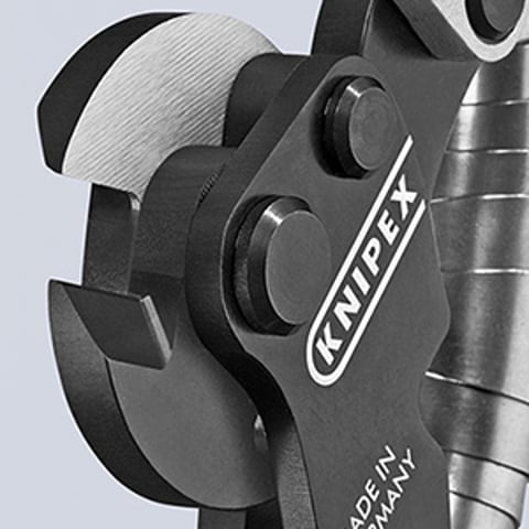 Wire Rope Cutter Also for high-strength wire rope | KNIPEX