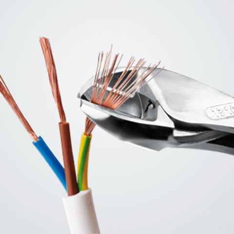 KNIPEX X-Cut® Compact Diagonal Cutter High lever transmission | 73 05 160