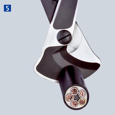 Cable Shears (ratchet action) With telescopic handles | 95 32 038
