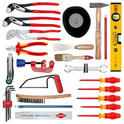 Werkzeugkoffer „BIG Basic Move" Sanitär 31-teilig | 00 21 06 HK S