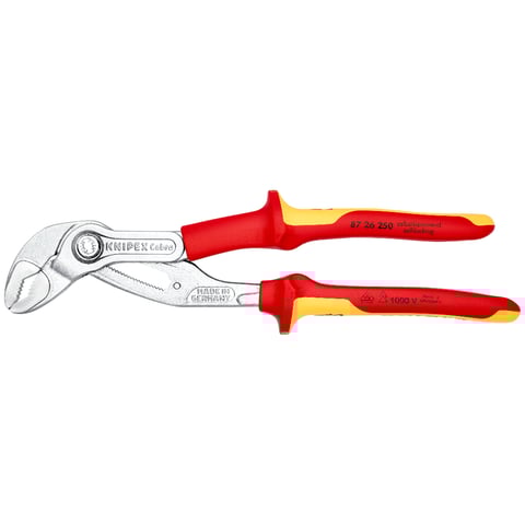 KNIPEX Cobra® VDE High-Tech Water Pump Pliers, insulated | KNIPEX
