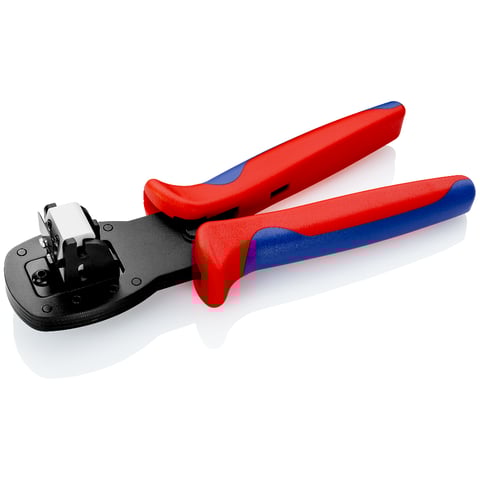 Crimping Pliers for micro plugs Parallel crimping | KNIPEX