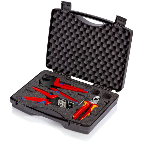 Werkzeugkoffer für Photovoltaik 1 x 12 12 11, 1 x 95 16 165, 1 x 97 43 200 A | 97 91 01