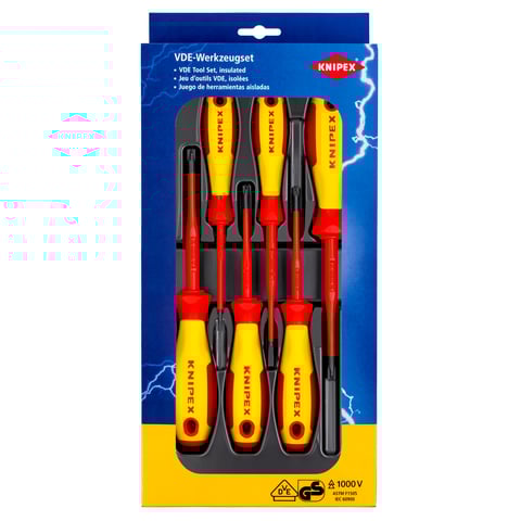 Screwdriver (Slim) Plus/Minus Pozidriv® | KNIPEX