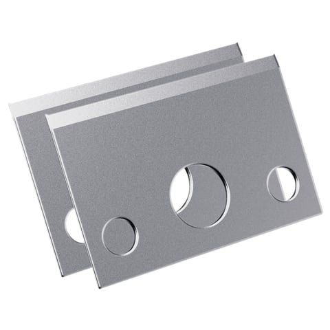 Lot De 60 Lames De Rechange En Plastique Noir De 14 Cm Pour Coupe